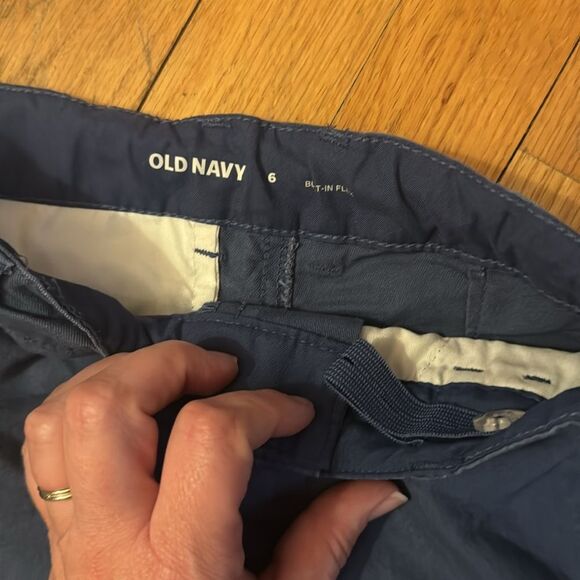 Boys size 6 shorts lot Gymboree and old navy blue plaid check - Picture 3 of 5